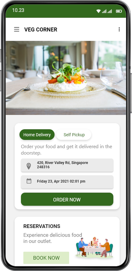 Digital menu QR code Ordering Software App india