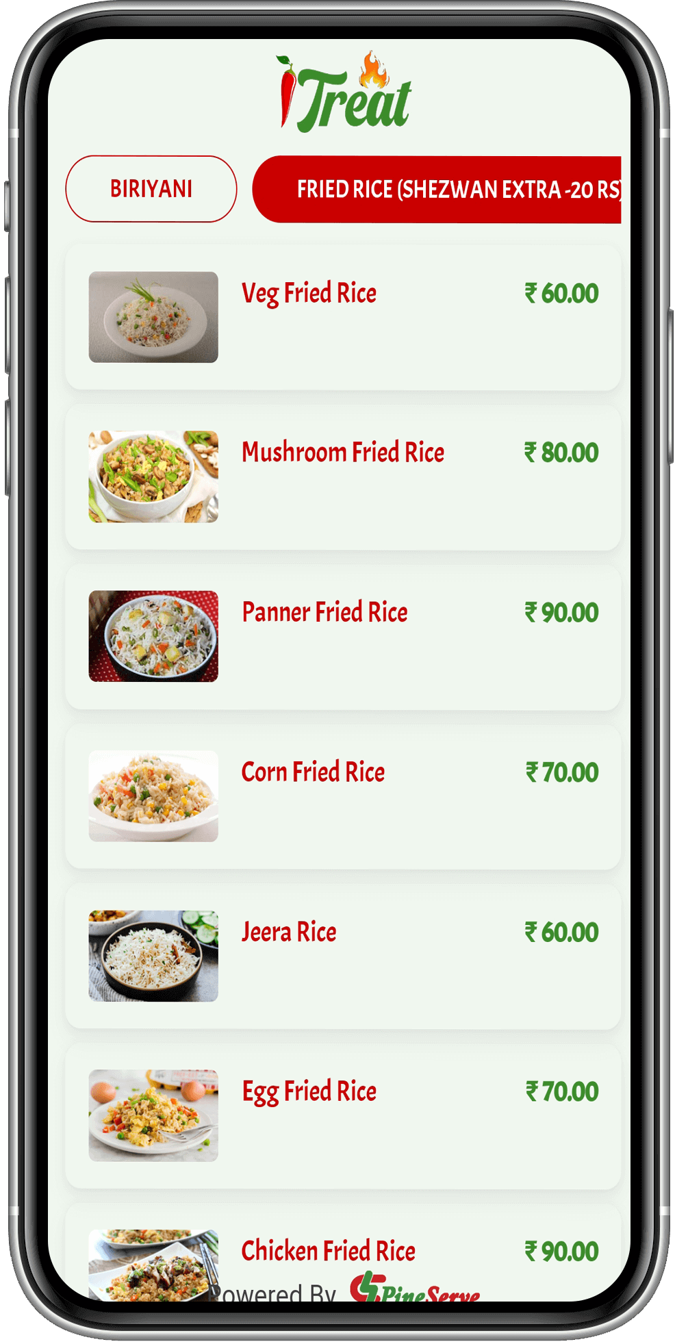 QR Code Digital Menu