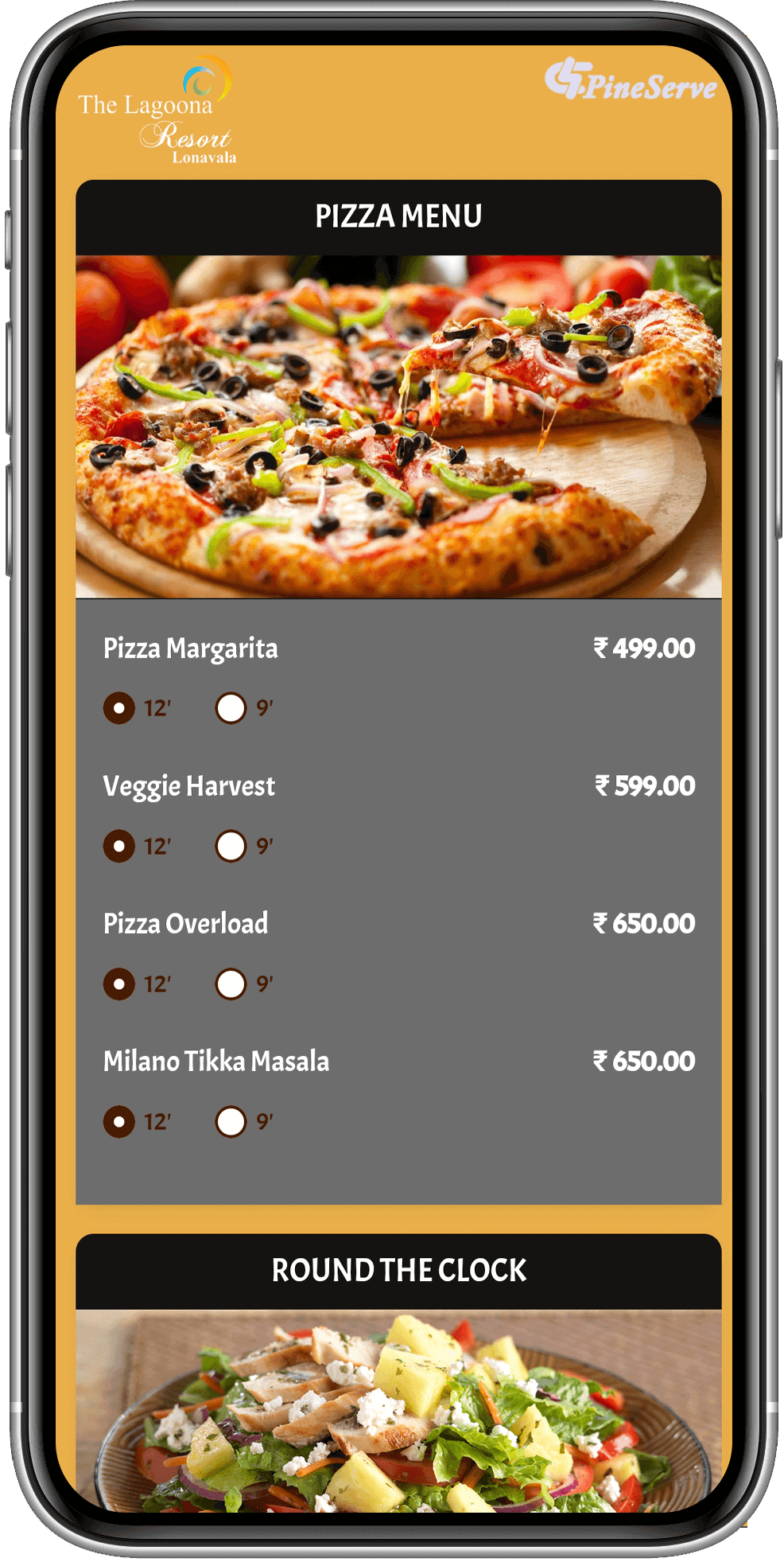 QR Code Digital Menu