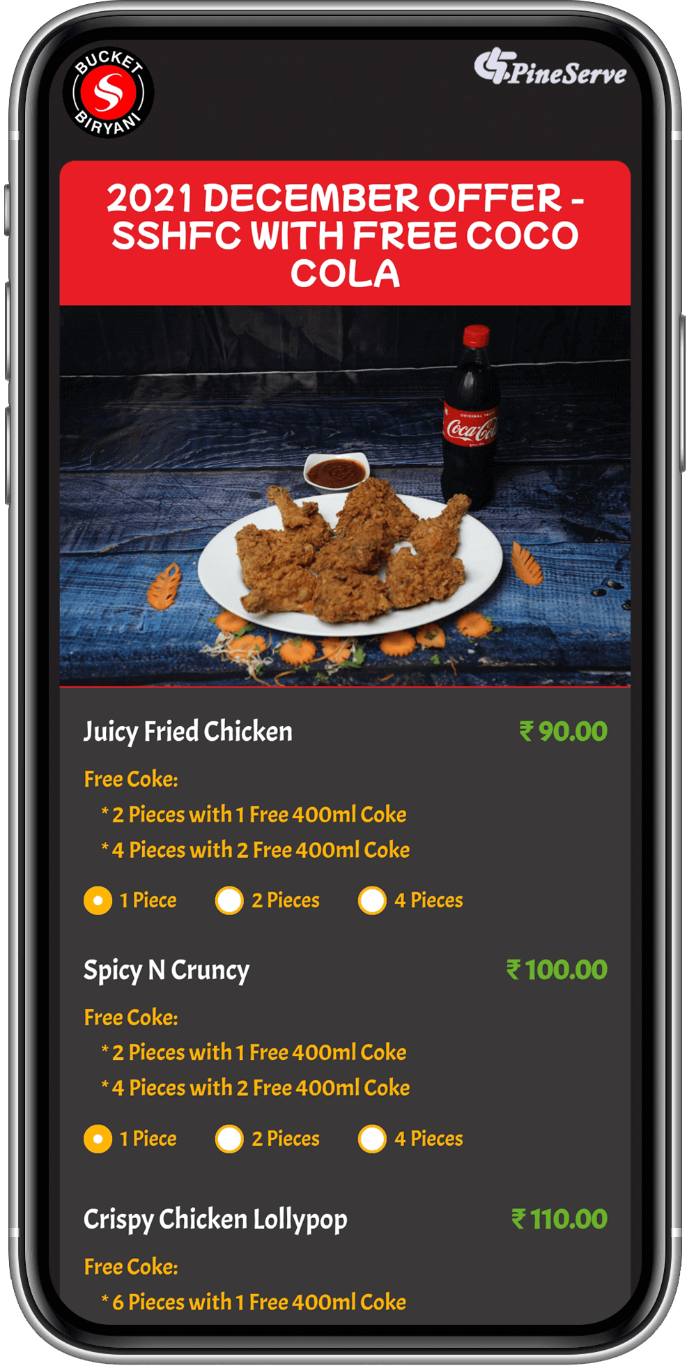 QR Code Digital Menu