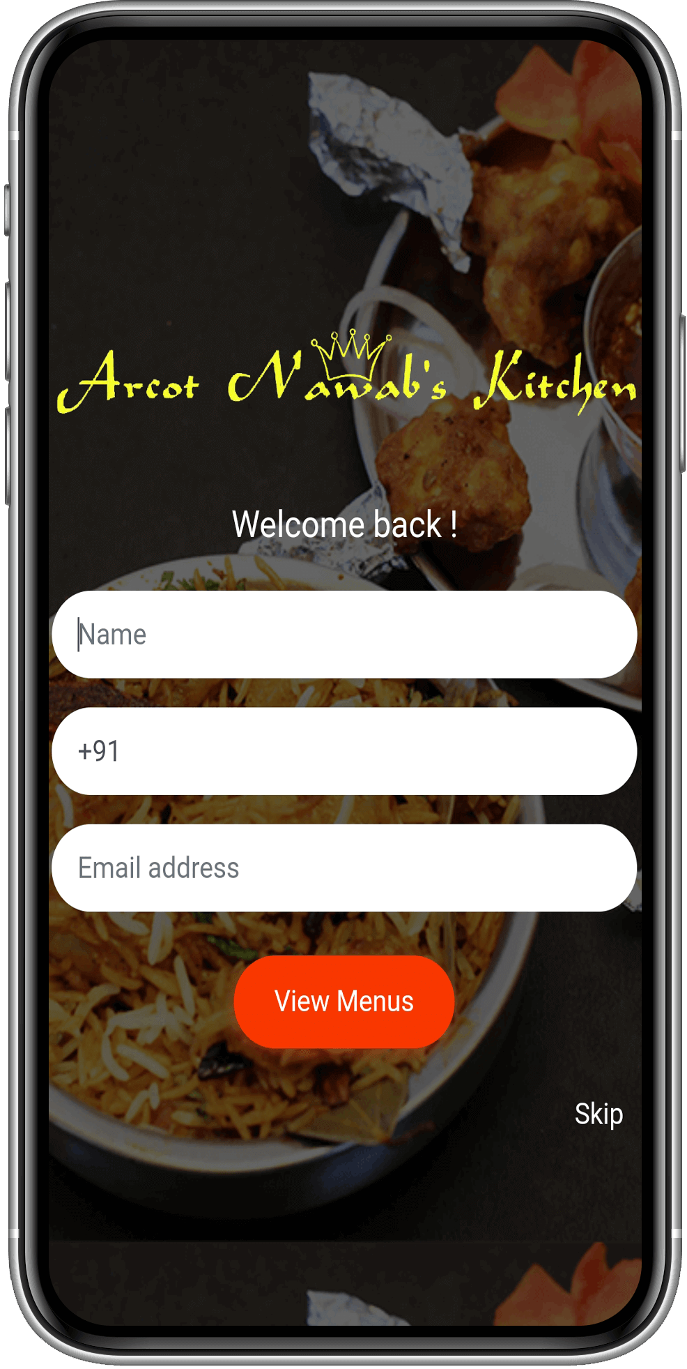 QR Code Digital Menu
