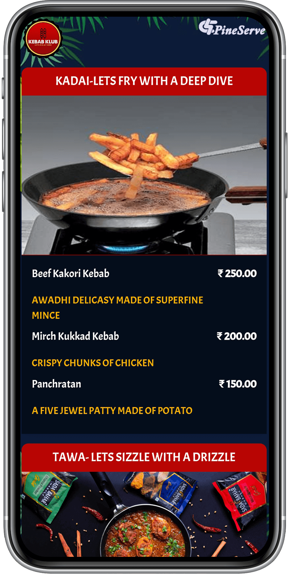 QR Code Digital Menu