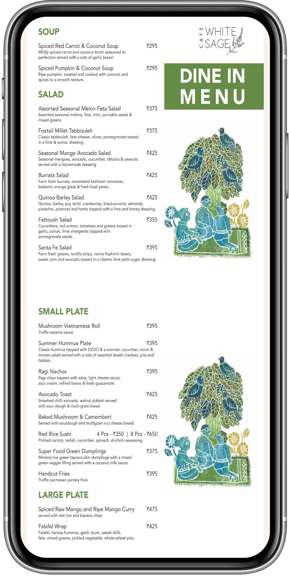 QR Code Digital Menu